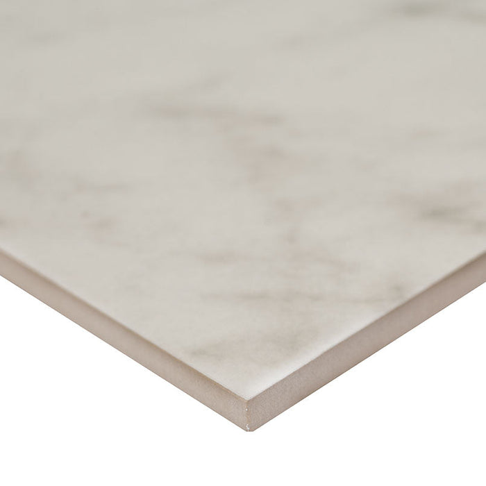 MSI - Kaya 24 in. x 24 in. Porcelain Tile - Carrara Bianco Matte