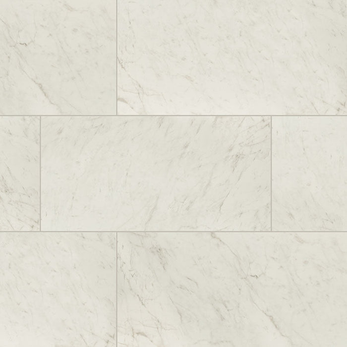 MSI - Kaya 12 in. x 24 in. Porcelain Tile - Carrara Bianco Polished