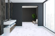 MSI - Trecento Collection - 12 in. x 24 in. Luxury Vinyl - Calacatta Legend - Bathroom Install