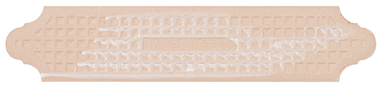 Bellagio - Orleans Collection - 2" x 9" Beveled Ceramic Lantern Tile - Kenner Square