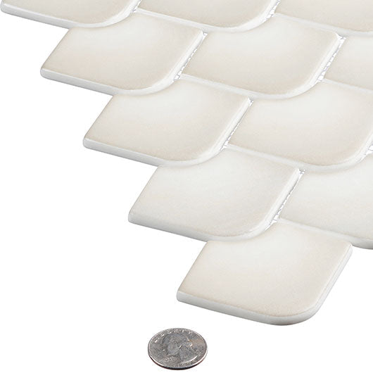 Bellagio - Mermaids Collection - Glass Fish Scale Mosaic - Aurelia