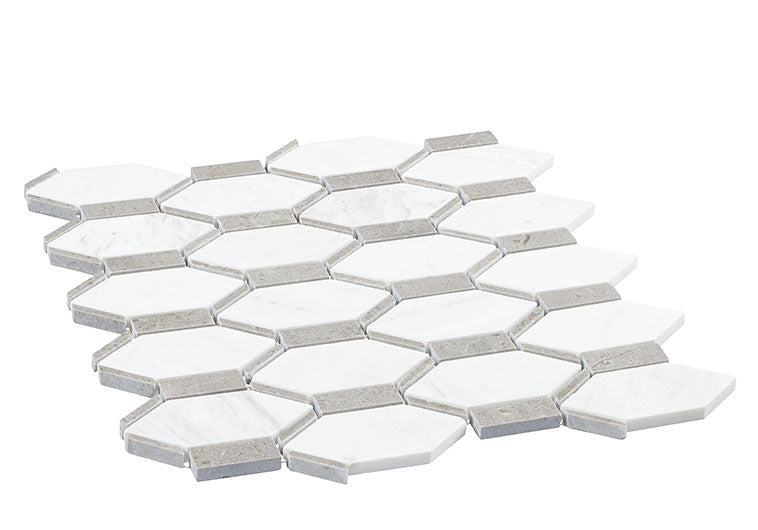 Bellagio - Gallery Groove Collection - Marble Mosaic - The Louvre