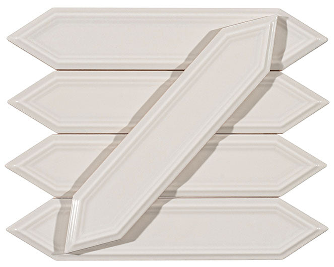 Bellagio - Orleans Collection - 2&quot; x 8&quot; Beveled Ceramic Picket Tile - Southern Bayou