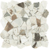See Daltile - Gamma - Natural Stone Pebble Mosaic - Illusive