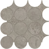 See Daltile - Rekindle Colorbody Porcelain Canvas Dot Mosaic - Medium Grey