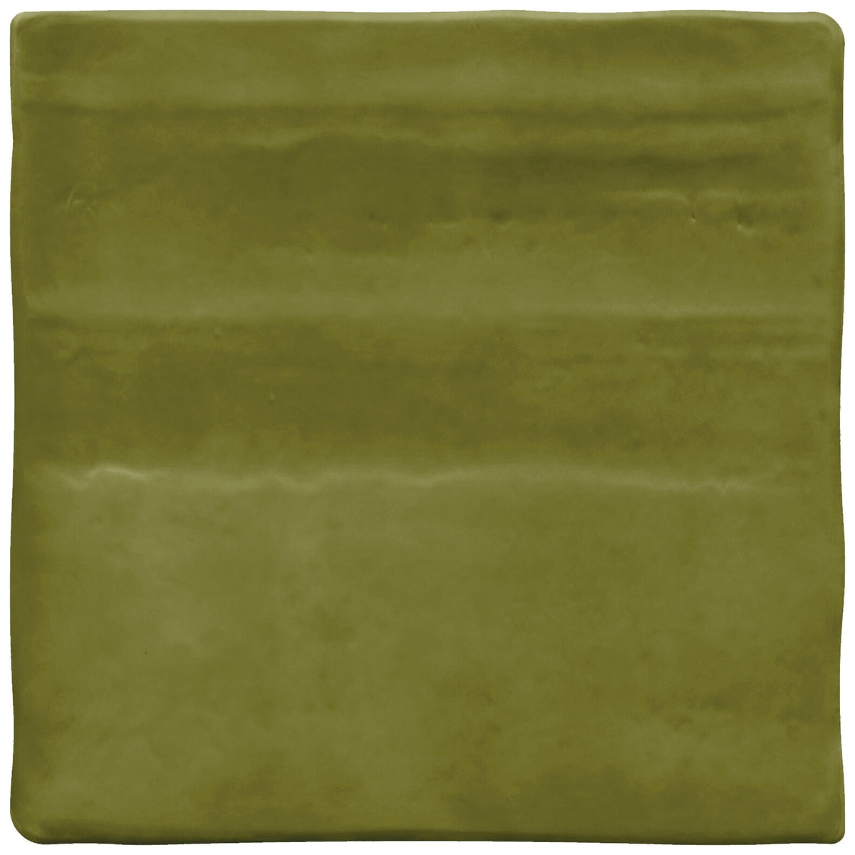 Daltile - Artcrafted 4 in. x 4 in. Ceramic Wall Tile - Fern