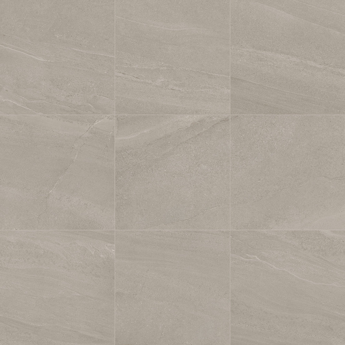 Daltile - Calgary 24 in. x 24 in. Porcelain Tile - Fog