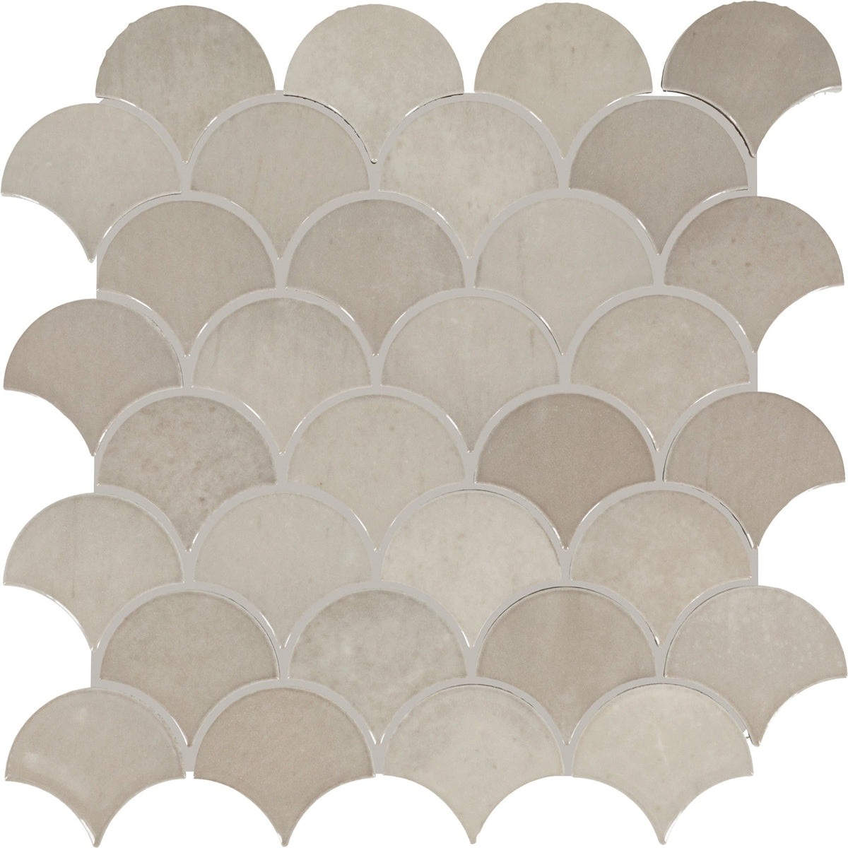 Daltile - Miramo 3 in. Ceramic Mosaic - Sand