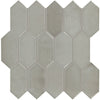 See Daltile - Miramo 2 in. x 5 in. Ceramic Mosaic - Oyster