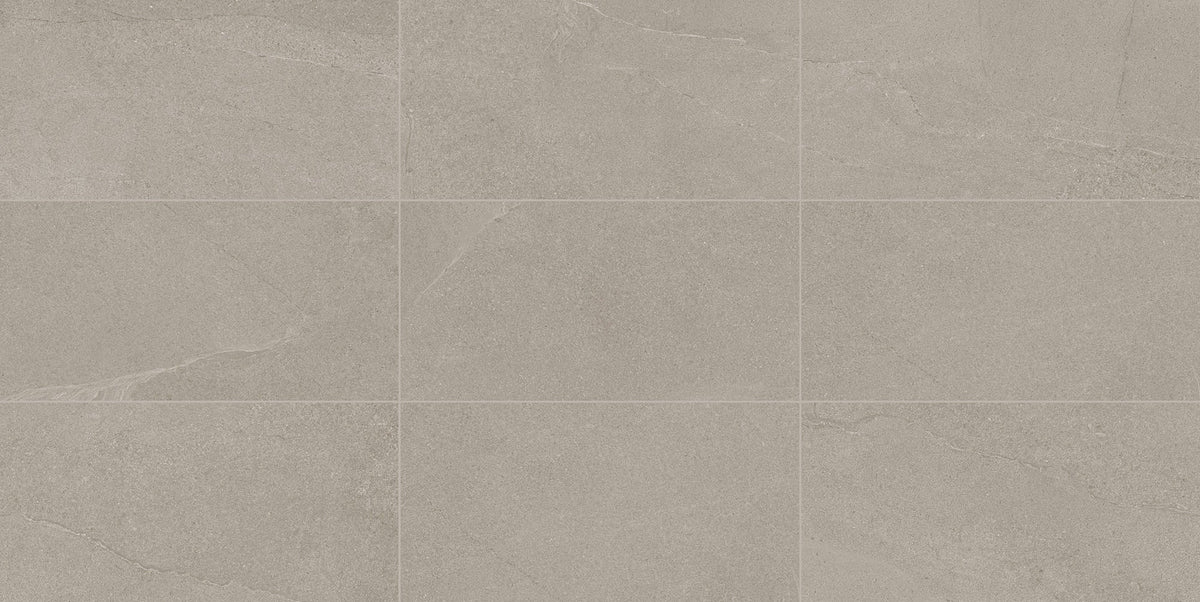 Daltile - Calgary 24 in. x 48 in. Porcelain Tile - Fog