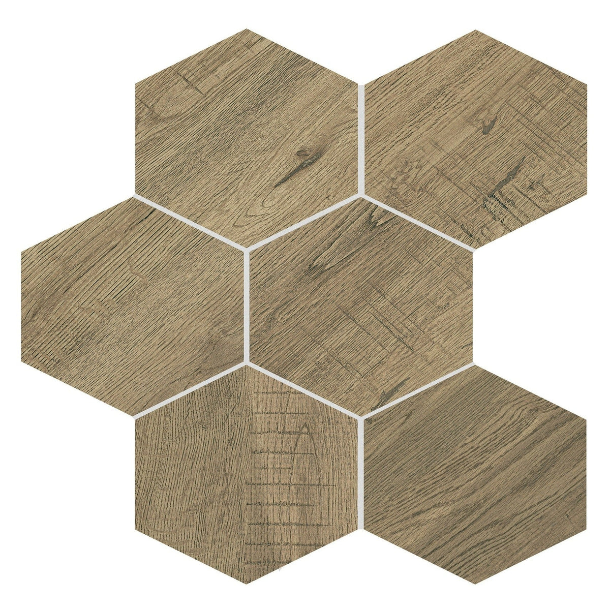 Daltile - Sleigh Creek 8 in. Hex - Chariot