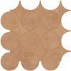 See Daltile - Rekindle Colorbody Porcelain Canvas Dot Mosaic - Terracotta