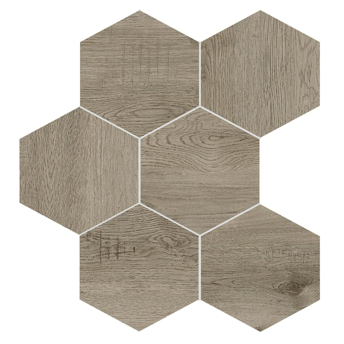 Daltile - Sleigh Creek 8 in. Hex - Stagecoach