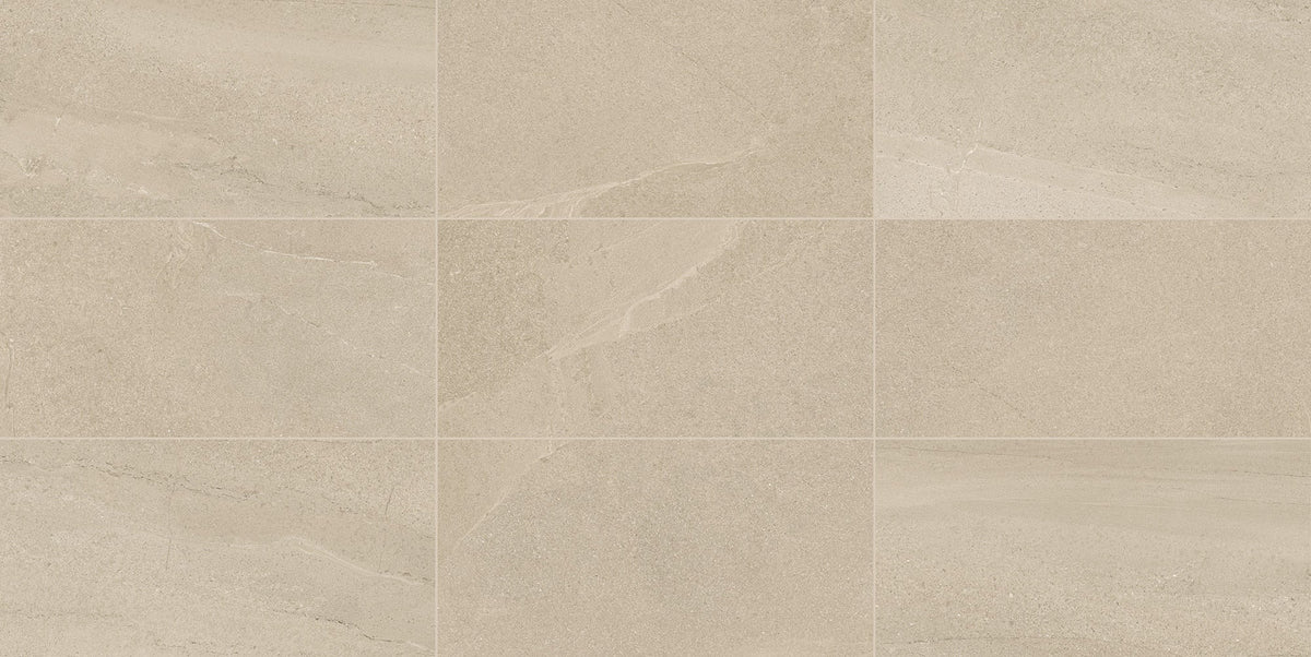 Daltile - Calgary 24 in. x 48 in. Porcelain Tile - Fawn