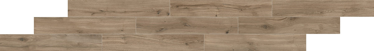 Daltile - Acreage 8 in. x 48 in. Porcelain Plank Floor Tile - Palomino