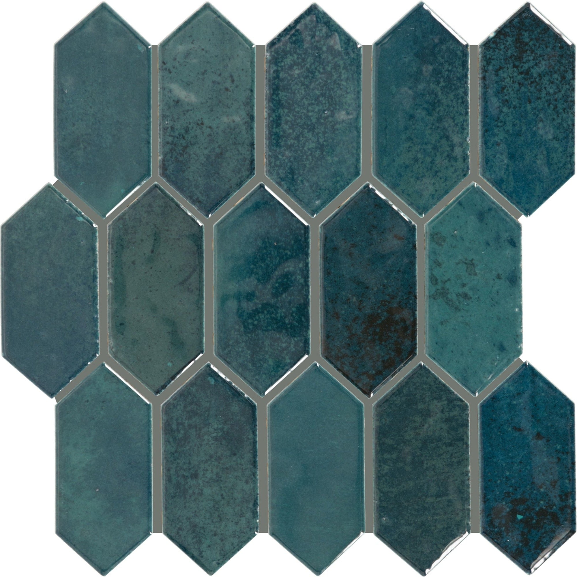 Daltile - Miramo 2 in. x 5 in. Ceramic Mosaic - Horizon