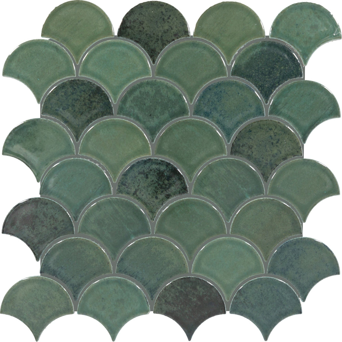 Daltile - Miramo 3 in. Ceramic Mosaic - Reef