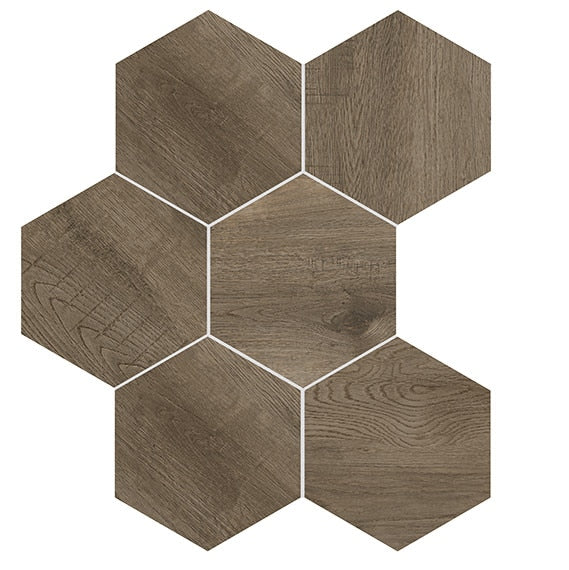 Daltile - Sleigh Creek 8 in. Hex - Carriage