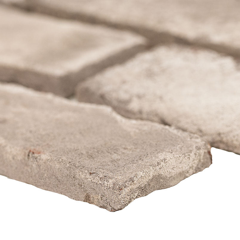 MSI - Brickstaks - 2.25 in. x 7.5 in. - Clay Brick Mosaic Tile - Doverton Gray Close View