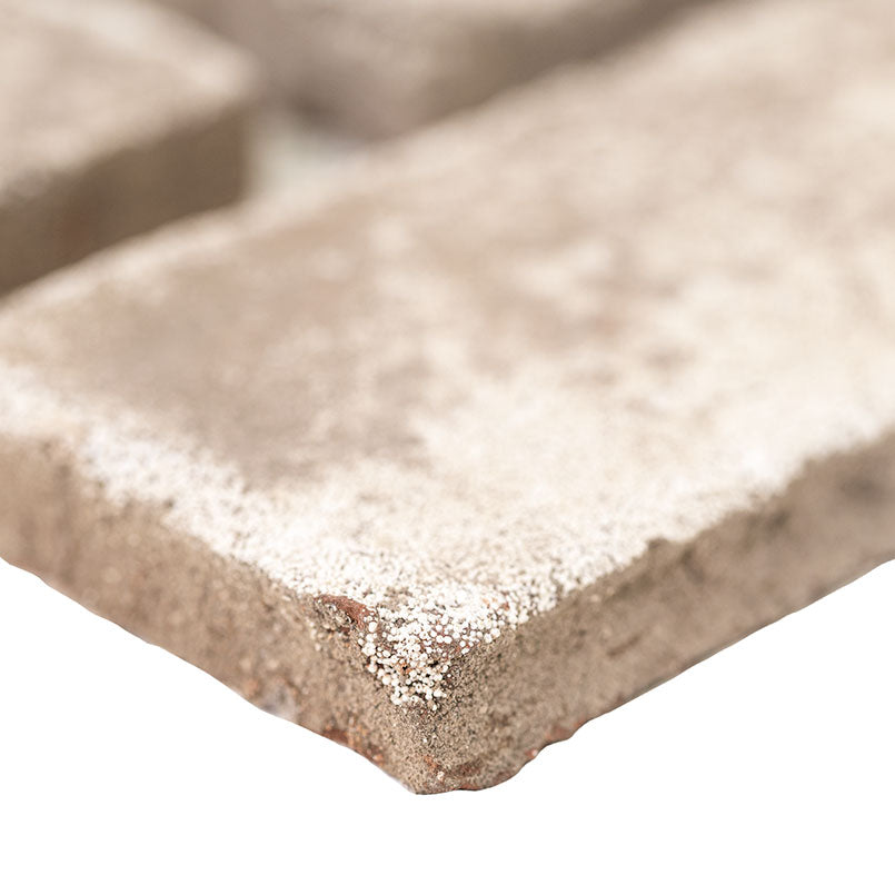 MSI - Brickstaks - 2.25 in. x 7.5 in. - Clay Brick Herringbone Tile - Doverton Gray Close View