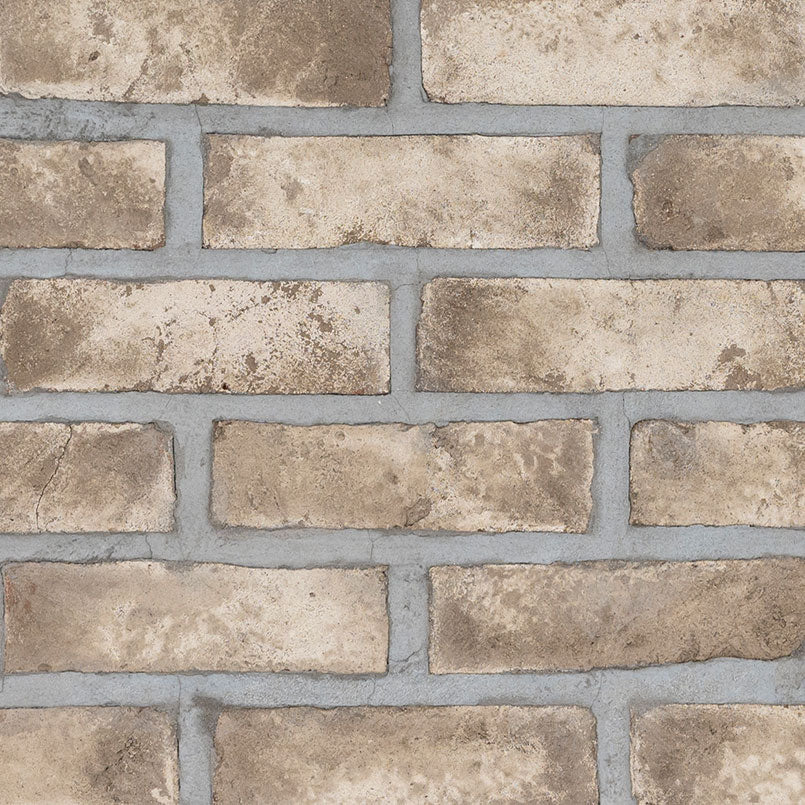MSI - Brickstaks - 2.25 in. x 7.5 in. - Clay Brick Mosaic Tile - Doverton Gray