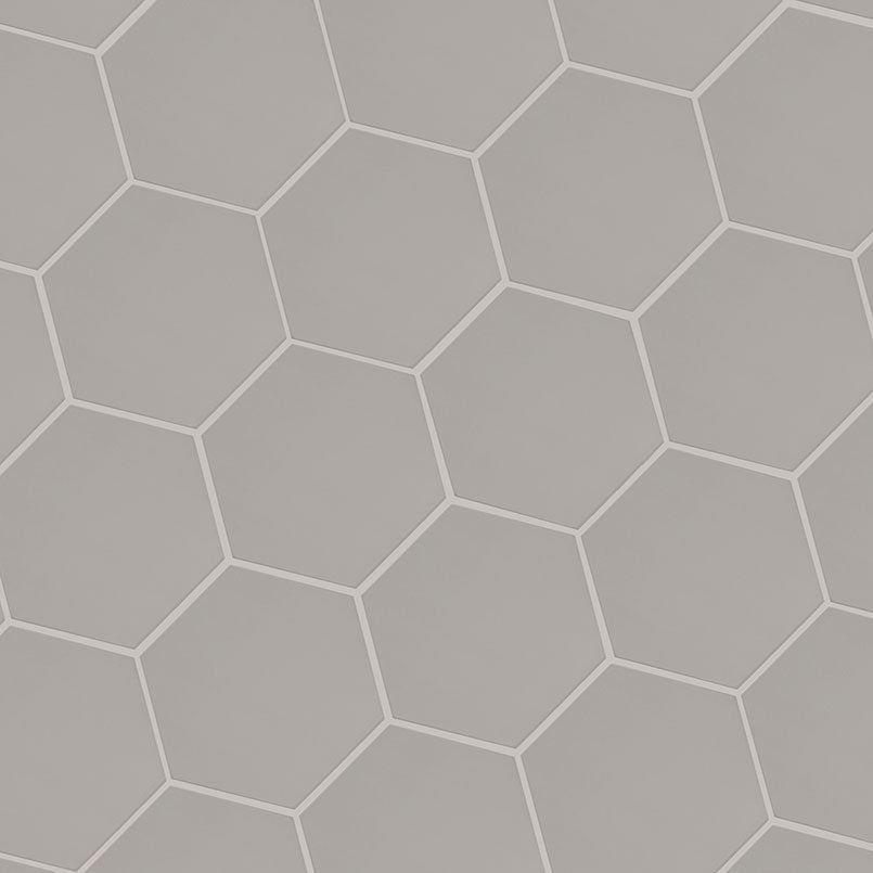 MSI - Hexley Dove Hexagon Tile - Matte