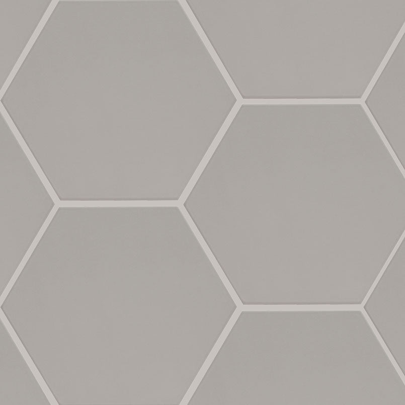 MSI - Hexley Dove Hexagon Tile - Matte