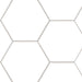 MSI - Hexley Ecru Hexagon Tile - Matte
