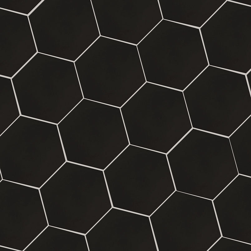 MSI - Hexley Graphite Hexagon Tile - Matte