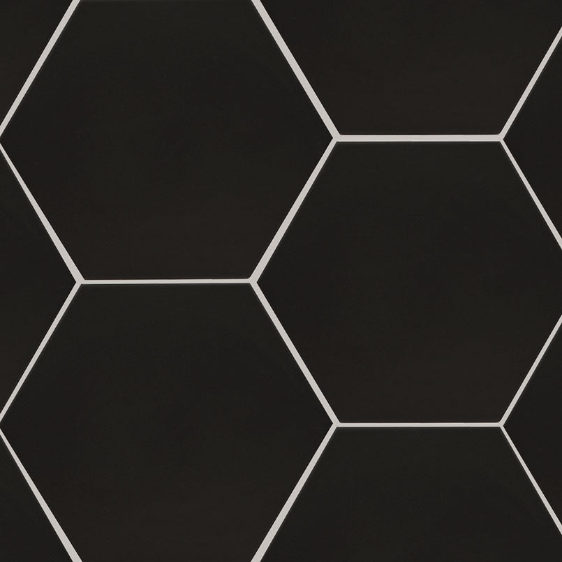 MSI - Hexley Graphite Hexagon Tile - Matte