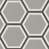 See MSI - Hexley Hive Hexagon Tile - Matte
