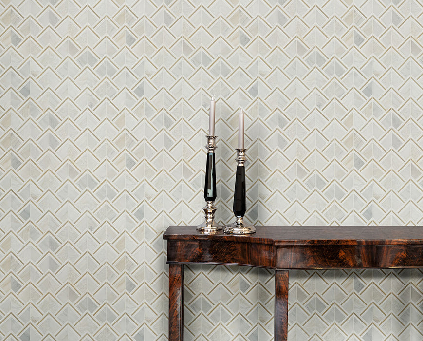MSI - Luxor - Kona Gold Pattern Wall Install