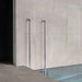 CommodiTile - Durstone 24 in. x 48 in. Porcelain Tile - White Anti-Slip Installed