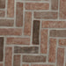 MSI - Brickstaks - 2.25 in. x 7.5 in. - Clay Brick Herringbone Tile - Noble Red