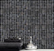 Emser Tile - Galore - Glass Mosaic - Black Installed