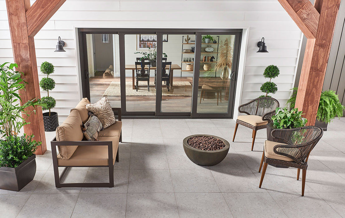 MSI - Terrazo Glacier - 24 in. x 24 in. Arterra Porcelain Paver Installed