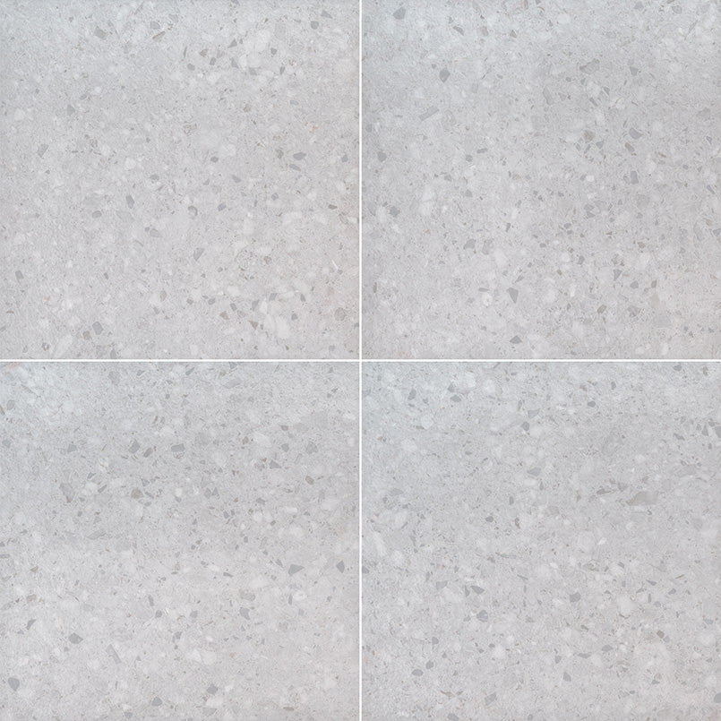 MSI - Terrazo Glacier - 24 in. x 24 in. Arterra Porcelain Paver