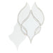 Elysium - Prestige Large Pearl 8.75 in. x 11 in. Marble and Pearl Mosaic