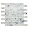 See Elysium - Watercolor Dawn 11.75 in. x 11.75 in. Glass Brick Mosaic