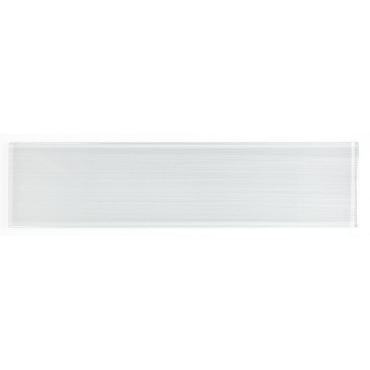 Elysium - Lucy Light 4 in. x 16 in. Glass Mosaic