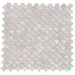 Elysium - Pearl White Scale 11.75 in. x 11.75 in. Pearl Scale Mosaic