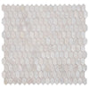 See Elysium - Pearl White Arrow 12 in. x 12 in. Pearl Arrow Mosaic