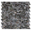 See Elysium - Pearl Black Mini Brick 11.25 in. x 11.25 in. Pearl Brick Mosaic