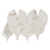 See Elysium - Prestige Calacatta Gold 7.25 in. x 11.75 in. Marble Mosaic