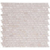 See Elysium - Pearl White Mini Brick 11.25 in. x 11.25 in. Pearl Brick Mosaic