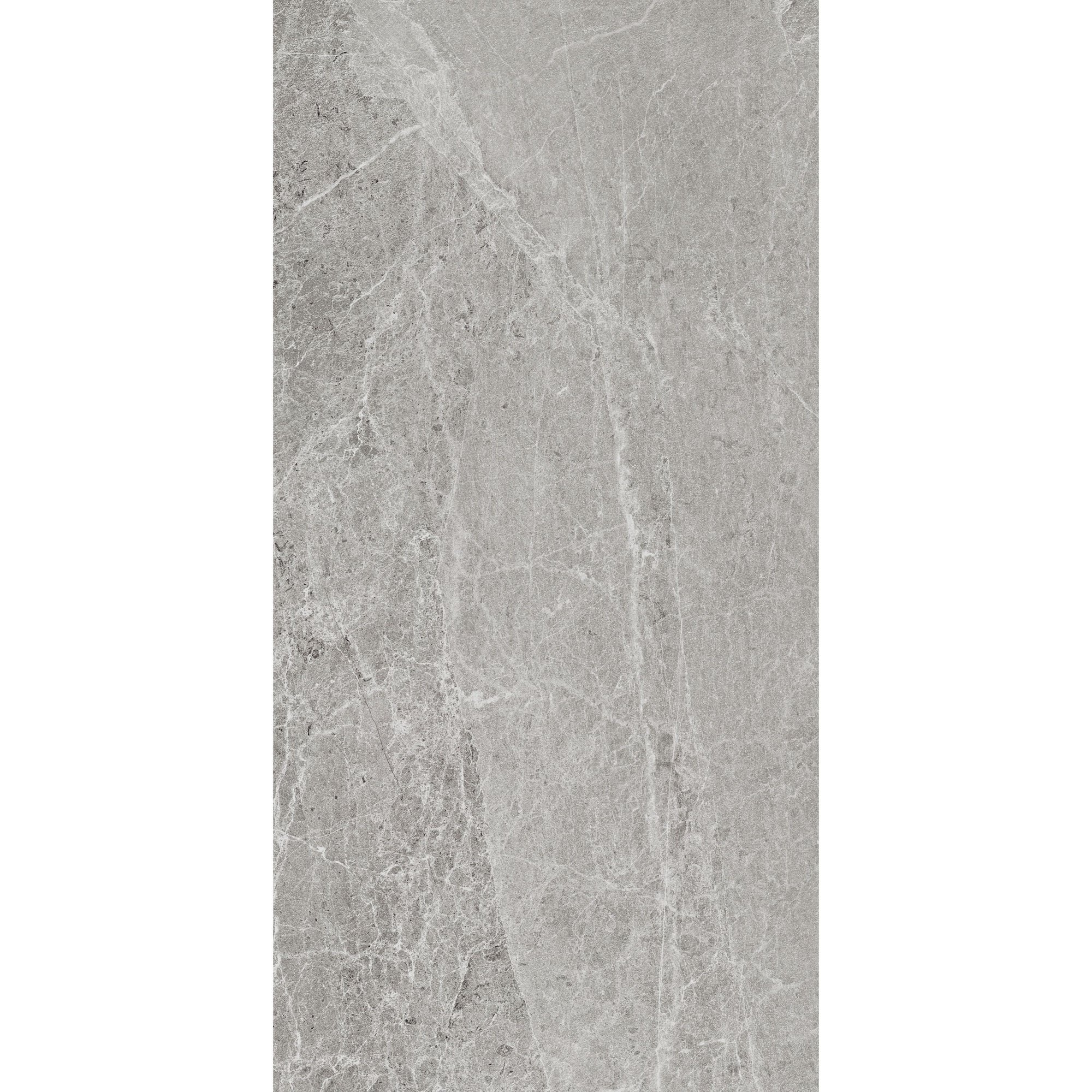 Tesoro - Advance Series - 12 in. x 24 in. Rectified Matte Porcelain Tile - Silver