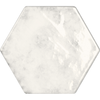 See Tesoro - Esamarine Collection Ceramic Hex Tile - Glossy Bianco