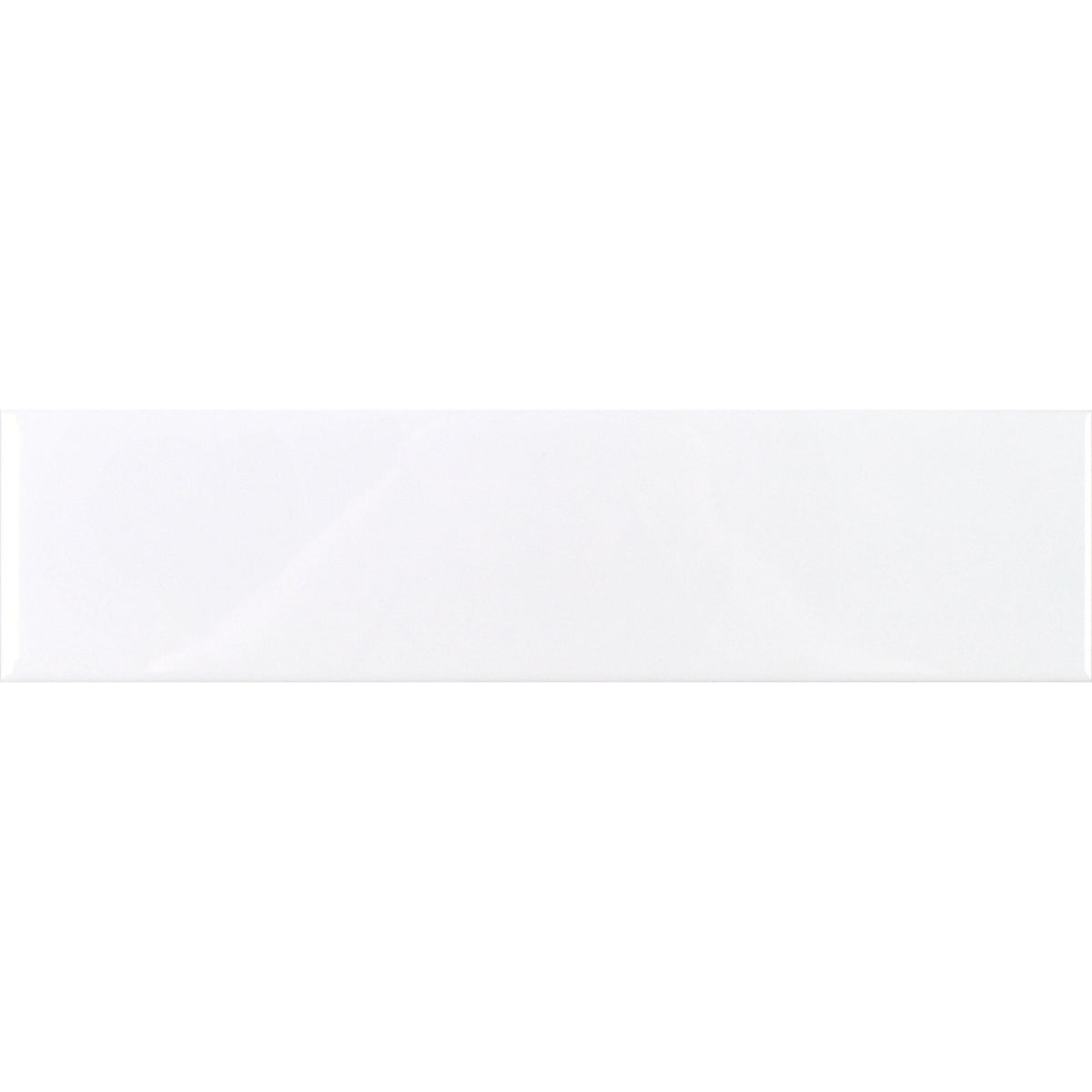 Tesoro - Classic Collection 4&quot; x 16&quot; Ceramic Subway Tile - Matte White