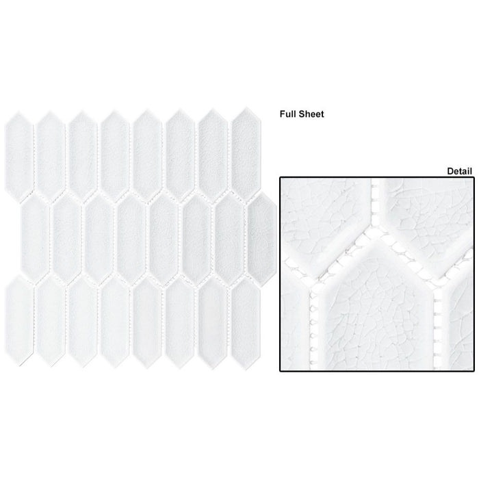 Bellagio - Decko Collection - Glass Picket Mosaic - Fresh Haus