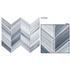 See Bellagio - Kohala Collection - Glass Chevron Mosaic - Alicia Isle